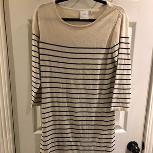 ASOS Striped Maternity Sweater Dress NWOT